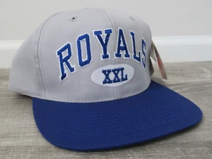 Kansas City Royals Vintage Snapback Hat MLB Gray Blue Adjustable Annco - Picture 1 of 9