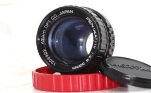 PENTAX-110 50mm F2.8 lens case included #P168 Black Lens with Cap Very Rare - Picture 1 of 3