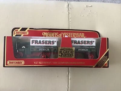 Models of Yesteryear Y27 1922 Foden C Type Steam and Trailer - Brand New - Image 1 of 4