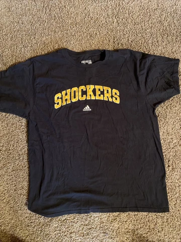 Wichita State Shockers NCAA Adidas Men's Shirt Black XL Cover