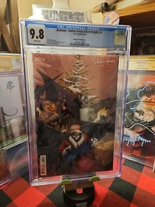 CGC 9.8 Batman Santa Claus Silent Knight #4 1:25 Hairsine Variant Christmas! - Picture 1 of 8