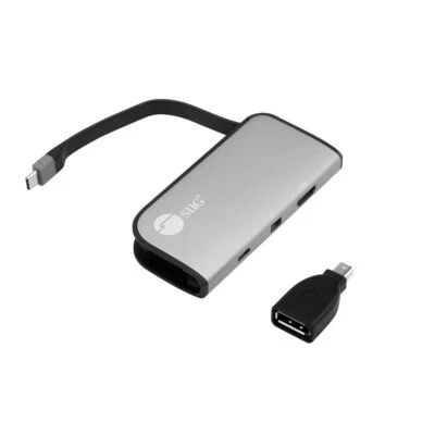 SIIG USB-C 转 mDP 和 HDMI VXP 视频适配器 带 PD 3.0 — 第 1/4 张图片