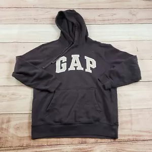 GAP Sweater Mens Small Brown Outdoor Hoodie Sweatshirt Logo Pullover Adult S - Picture 1 of 8