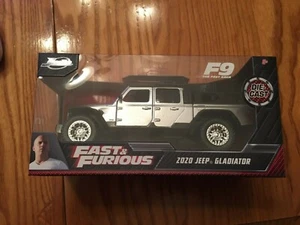 Jada 2020 Jeep Gladiator Pickup Truck Silver "Fast & Furious" 1/32 - Picture 1 of 3
