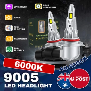 2x 9005 Hi Beam LED Headlight Globes For Ford Falcon FG-X Sprint 2016-2017 - Picture 1 of 16