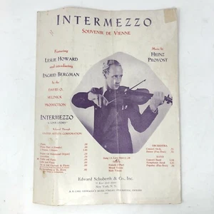 Intermezzo A Love Story Noten Souvenir De Vienne Klavier Solo Leslie Howard - Bild 1 von 7