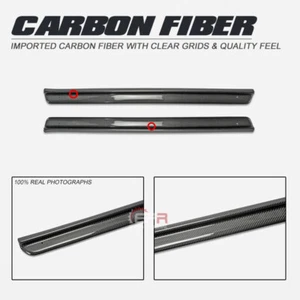 For Nissan Skyline R33 GTS GTR Carbon Fiber Side Door Sill/Plate 2pcs - Picture 1 of 12