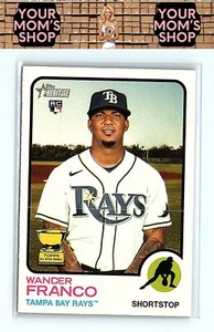 2022 Topps Heritage #347b Wander Franco RC All Star Rookie - Picture 1 of 2