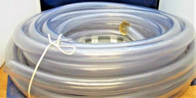 (10 FEET) FDA Food Grade 1” Clear Vinyl Soft Tubing Parker Parflex® PVC HOSE - Image 1 of 4