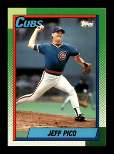 1990 Topps Tiffany #613 Jeff Pico    Chicago Cubs MINT