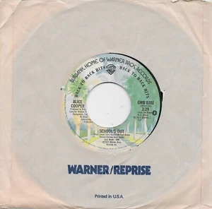 ALICE COOPER School's Out / Elected 45 - Picture 1 of 1