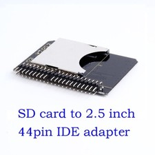 SD SDHC SDXC MMC Memory Card to IDE 2.5 Inch 44Pin Male Adapter Converter