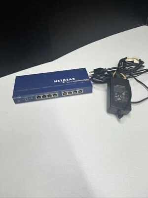 NetGear ProSafe 8 Port 10/100 Switch with 4 Port PoE FS108P - Image 1 of 4