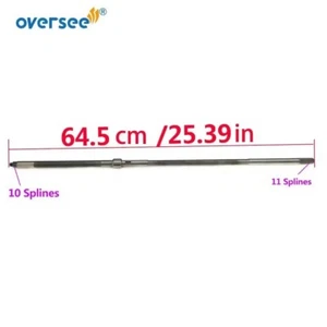 6B4-45501-00 DRIVE SHAFT Short For Yamaha 9.9HP 15HP 2-Stroke 4-Stroke 64MM - Picture 1 of 5