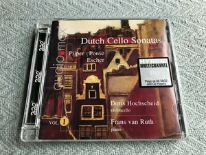 Dutch CELLO Sonatas Super Audio Hybrid CD (CD, Jan-2010, Audiomax) - Picture 1 of 2