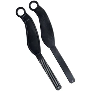 Adjustable Pedal Straps for Exercise Bike Rubber Material 37 cm Length - Picture 1 of 8