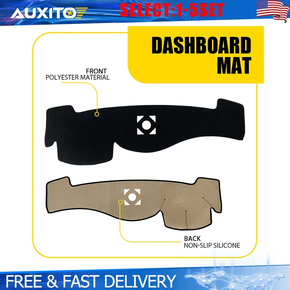 Cubierta alfombrilla tablero 1-5X Fit Infiniti G25 G35 G37 2008-2013 Q60 2014-15 Q40 15 Foto 1 de 4