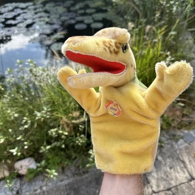 Steiff Handpuppe Krokodil Gaty 0317,00 KFS 1959 - 1967 (7686) - Bild 1 von 4