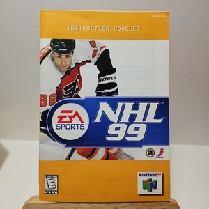 NHL 99 - 1998 Nintendo 64 N64 - Nur Bedienungsanleitung  - Bild 1 von 3