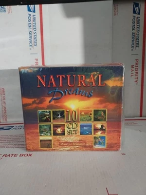 New Natural Dreams: Music for Relaxation – 10 CD Box Set – Sounds & Music – #159 - Image 1 of 4