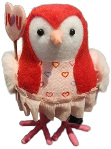 Target Spritz Featherly Friends 2022 pájaro de San Valentín carmín te amo retirado - Imagen 1 de 7