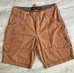 Life is Good Herren Cargo Shorts XXL Knopfleiste tiefe Taschen orange - Bild 1 von 3