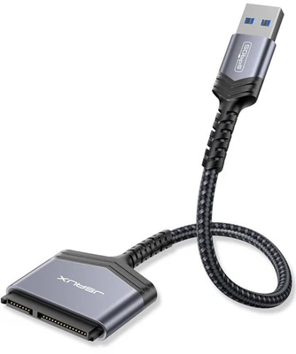 JSAUX SATA auf USB Adapter für 2.5 Zoll SSD und HDD Festplatten, USB 3.0 zu SATA - Bild 1 von 4