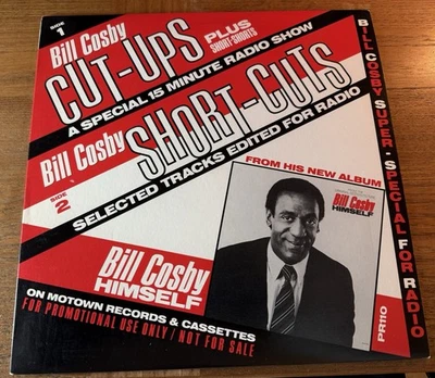 BILL COSBY Cut-Ups Short-Cuts FOR PROMOTIONAL USE ONLY COPY. VINYL IS PRISTINE Foto 1 de 4