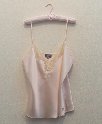 Camisola Julianna Rae 100 % seda nueva sin etiquetas - talla XXL - color dólar arena - nunca usada Foto 1 de 3