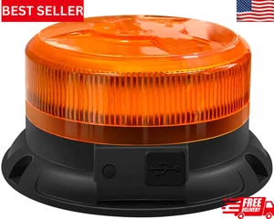 Luz Estroboscópica Inalámbrica Magnética, Luces LED Recargables Impermeable para Tr - Imagen 1 de 7
