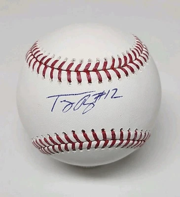 Tommy Troy Signed Auto Rawlings Official Major League Baseball DIAMONDBACKS  - Image 1 of 3
