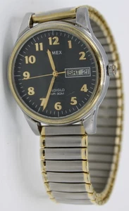 Reloj Pulsera Timex Cuarzo Analógico WR 30 Indiglo Fácil de Leer Tono Plateado/Dorado Clea - Imagen 1 de 9