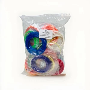 3D Pen Filament Refills Printing 1.75mm PLA Multicolour Low Temp (12) - Picture 1 of 3