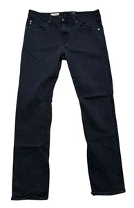 AG Adriano Goldschmied Jeans Mens Size 34x32 Black The Graduate Tailored Leg USA - Picture 1 of 10