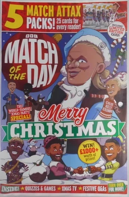 Match of the Day magazine 3rd Dec 2025 + 25 Topps Match Attax cards inc Ltd Ed