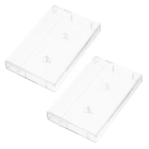 2 PCS Band-Aufbewahrungsbox Durchsichtige Aufbewahrungsboxen Aus Kunststoff - Afbeelding 1 van 12