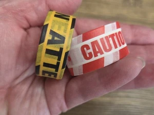 1/6 SCALE Dollhouse Miniature TWO (2) Rolls WASHI Tape Asst. - Picture 1 of 7