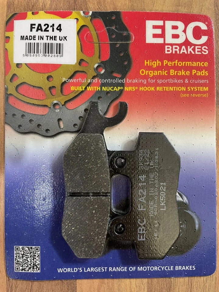 Bremsbeläge Paar EBC FA214 737.87.14 Für Triumph 955 Sprint St 1999-2004