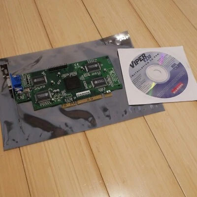 Diamond Viper V330 nVidia RIVA 128 4MB AGP NLX Video Card Driver CD - Tested 08 - Image 1 of 4