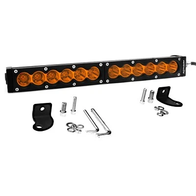 13"inch Amber LED Work Light Bar Lights Spot Driving OffRoad SUV Boat ATV 4WD 15 - Image 1 of 4