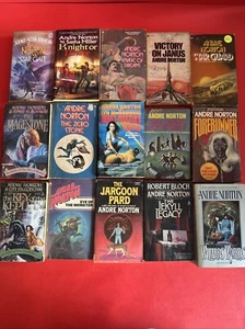 Andre Norton Lot - 15 Paperbacks - Vintage Science Fiction & Fantasy Sci Fi - Imagen 1 de 10