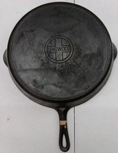 Griswold 718 #14 Gusseisen Pfanne Erie PA Heizring - Bild 1 von 11