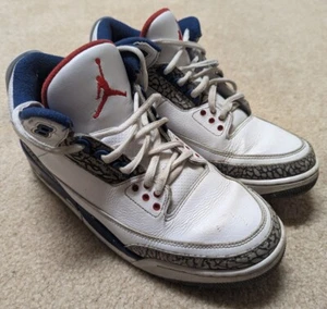 Nike Air Jordan 3 Retro OG True Blue 2016 - 854262-106 - Size 10 - Picture 1 of 12