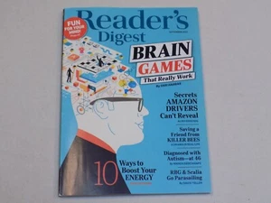 Reader's Digest Magazine Sep 2021 Ruth Bader Ginsberg Brain Games Killer Bees + - Picture 1 of 1