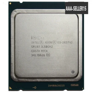 Intel Xeon E5-2637 V2 SR1B7 3.50GHz 15M Quad-Core LGA 2011 Server CPU 130W - Picture 1 of 1