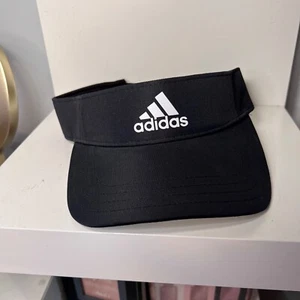 Adidas Women's Golf Tour Visor GF2677 OSFW Black-NEW With Tags - Picture 1 of 3