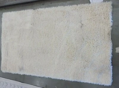 IVORY 3' X 5' Stained Rug, Reduced Price 1172586310 SG151-1212-3 - Image 1 of 4