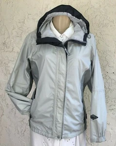 Columbia Women Omni shield size S Jacket Coat Raincoat Gray - Picture 1 of 7