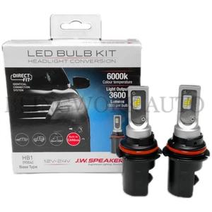 JW Speaker HB1 9004 6000K DIRECT FIT White LED Conversion Kit - Picture 1 of 9