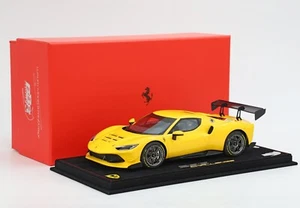 Ferrari 296 Challenge Giallo Modena 322 BBR 1/18 P18242B+ VET ED. LIM. 36PZ - Foto 1 di 10